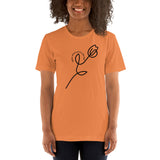 bloom where you're planted (flower) Short-Sleeve Unisex T-Shirt
