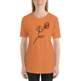 bloom where you're planted (flower) Short-Sleeve Unisex T-Shirt