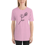 bloom where you're planted (flower) Short-Sleeve Unisex T-Shirt