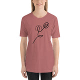 bloom where you're planted (flower) Short-Sleeve Unisex T-Shirt