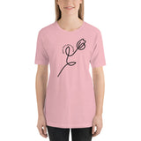 bloom where you're planted (flower) Short-Sleeve Unisex T-Shirt