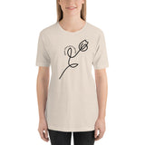 bloom where you're planted (flower) Short-Sleeve Unisex T-Shirt