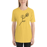 bloom where you're planted (flower) Short-Sleeve Unisex T-Shirt
