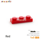 40pcs/lot DIY Blocks Building Bricks Thin 1X3 Educational Assemblage Construction Toys for Children Size Compatible With 3623