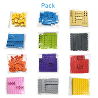 60pcs DIY Building Blocks Thick Figures Bricks 2x2 Dots Educational Creative Size Compatible With 3003 Plastic Toys for Children