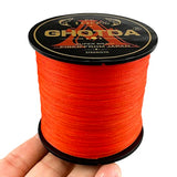 GHOTDA 300M 4 Strands 8 Strand Weaves PE Braided Fishing Line Multifilament For Carp Fishing