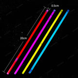 20/50/100pcs Party Fluorescence Light Glow Sticks Bracelets Necklaces Neon For Wedding Party Glow Sticks Colorful Glow Stick