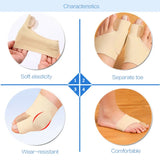 1Pair Toe Separator Hallux Valgus Bunion Corrector Hammer Toe Straightener Foot Pain Relief Orthopedic Pedicure Tools Foot Care