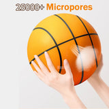 Bouncing Mute Ball Indoor Silent Basketball 24cm Foam Basketball Silent Soft Ball Air Bounce Basket Ball Size 3/5/7 Sports Toy