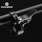 ROCKBROS Bike Bell Horn Handlebar Cycling Call Bicycle Alloy Ring Crisp Sound Warning Alarm For Safety MTB Road Bike Accessories