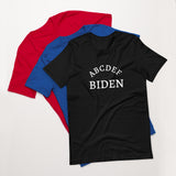 ABCDEF BIDEN T SHIRT