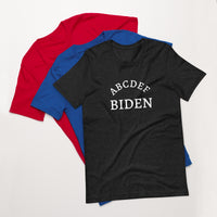 ABCDEF BIDEN T SHIRT