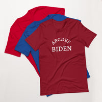 ABCDEF BIDEN T SHIRT