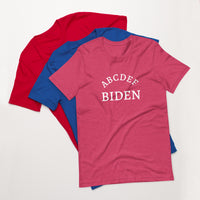 ABCDEF BIDEN T SHIRT