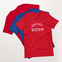 ABCDEF BIDEN T SHIRT