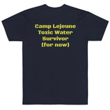 Camp Lejeune Contaminated/Survivor (front/back) T-Shirt
